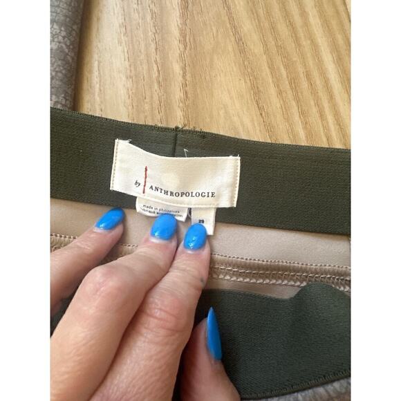 Anthropologie pants/slacks, snakeskin pattern, women’s size 29 - Picture 3 of 9